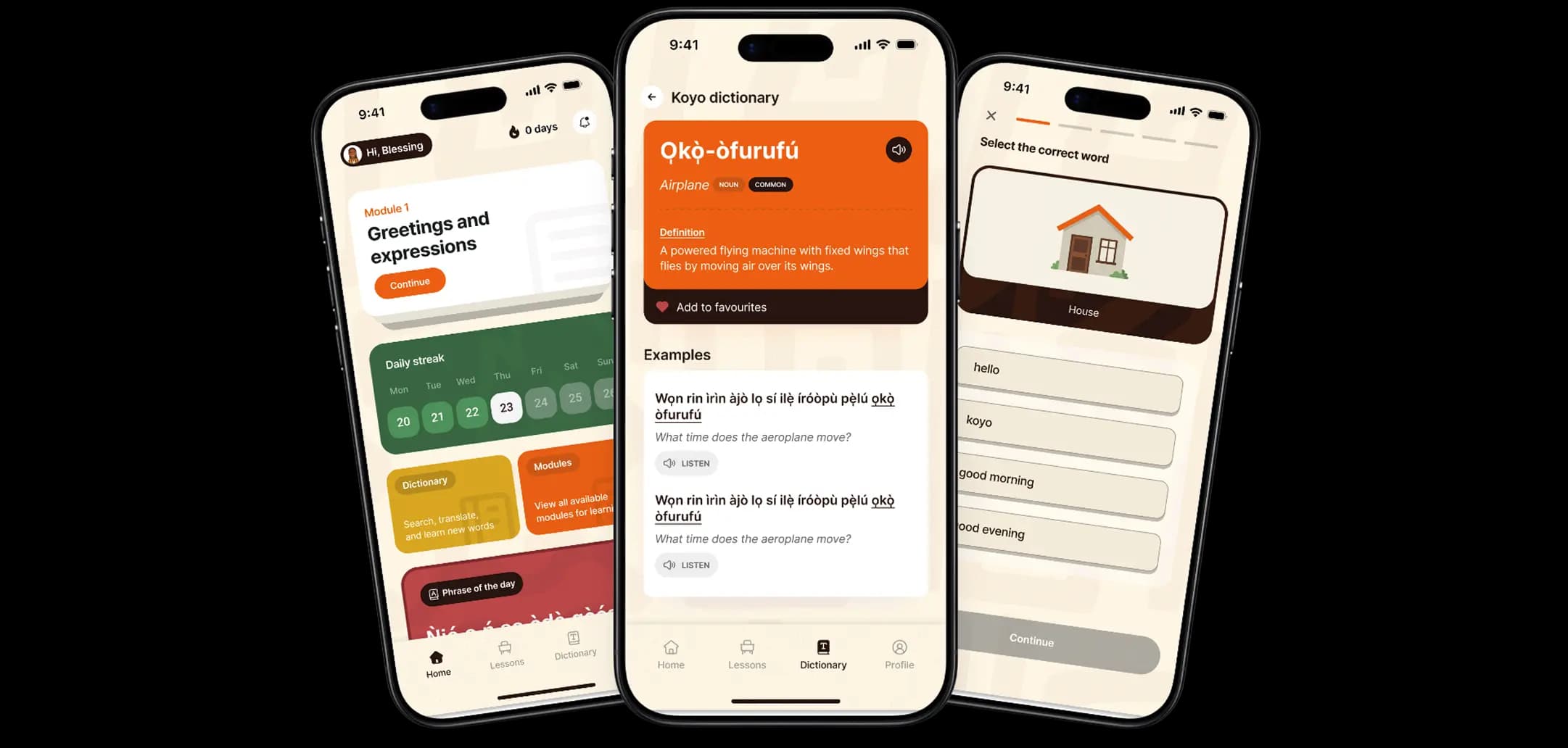 Koyo App Display